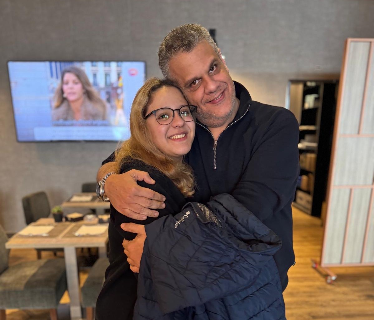 Un abrazo al terminar
