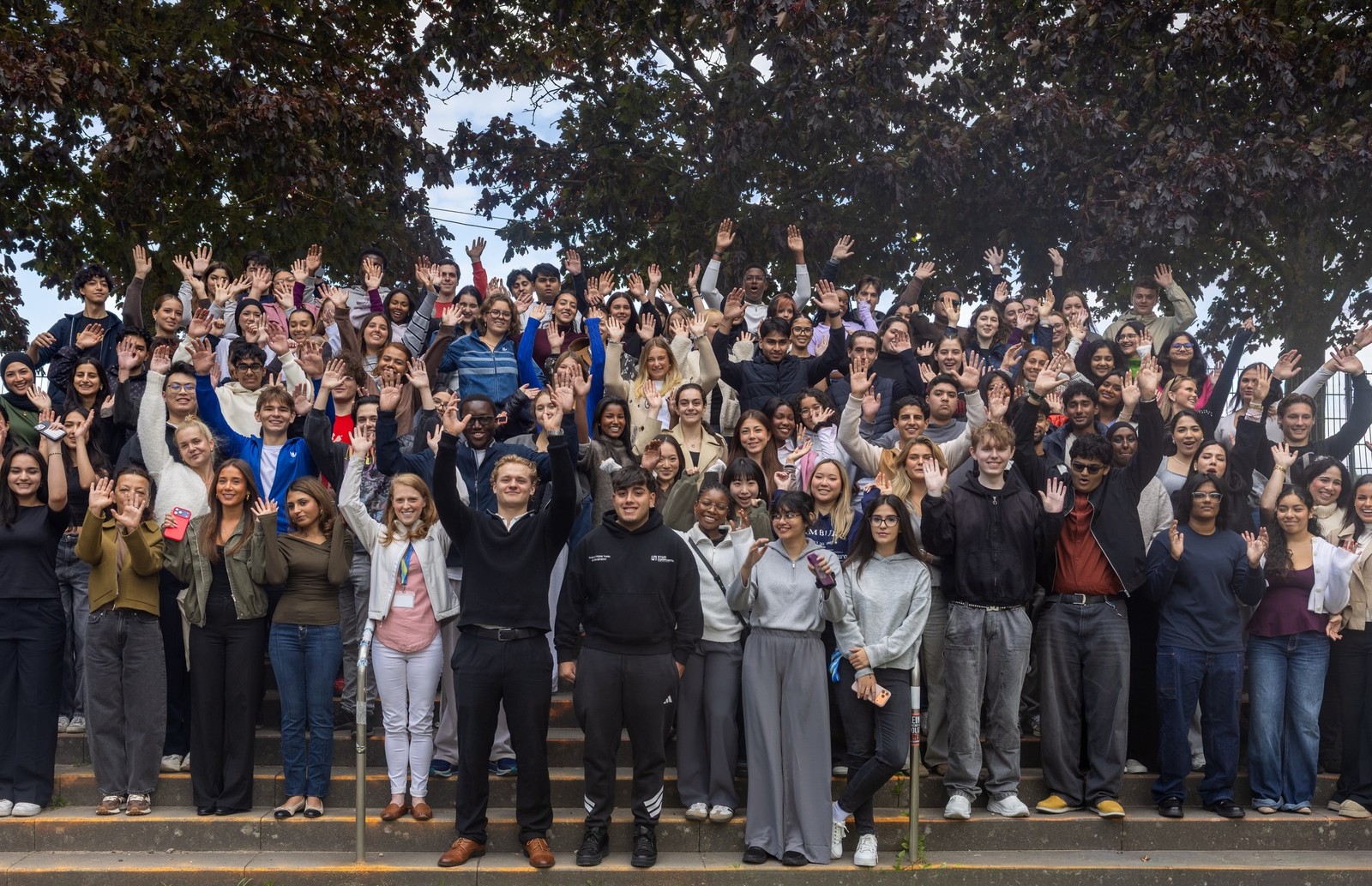 Toda la promoción en el campus de Hamburgo